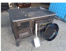 poêle à bois, cuisinière