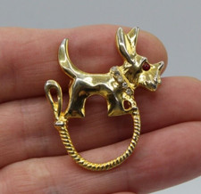 Ancienne Broche Porte Lunettes