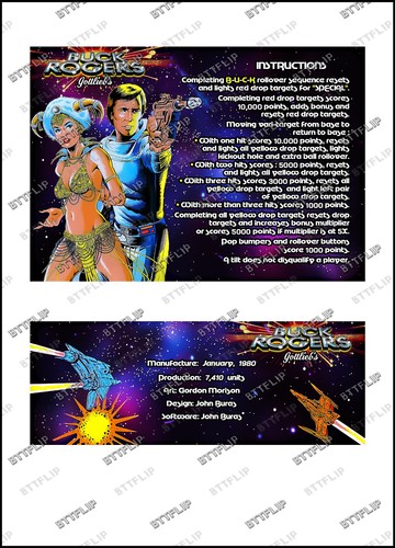 Gottlieb buck rogers 1980 - gottlieb,