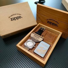 Coffret cadeau montre briquet