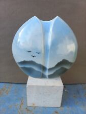 Vase Lentille /  Porcelaine VIREBENT /   Yves MOHY / 1960 Made in France
