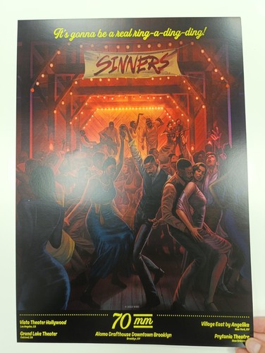 Sinners movie poster - , 2025
