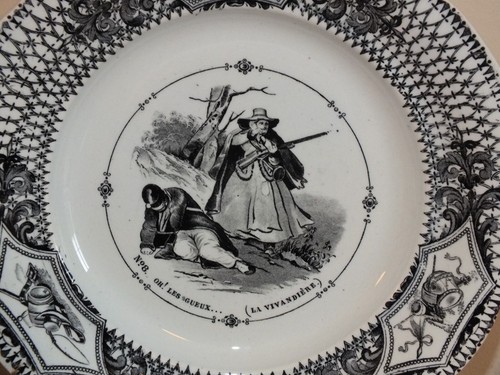 Assiette creil montereau - +,