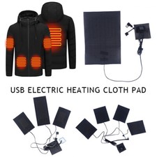 Gilet Électrique Usb Veste Vêtements Coussin Chauffant Chauffage Hiver Chaud /