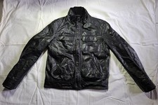 Veste blouson en cuir de buffle taille M Leathertex TBEG
