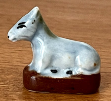 Mini Fève Ane Gris santon