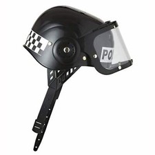 Casque Policier Anti-émeute plastique enfant