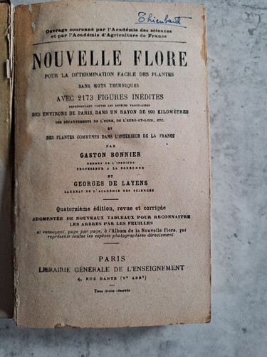 Bonnier nouvelle flore pour - bonnier,