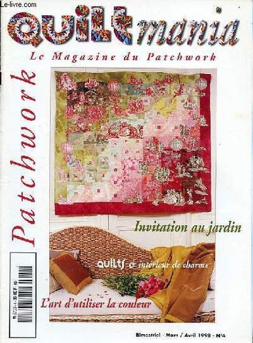 Quiltmania magazine du - quiltmania, le