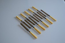 11 couteaux à dessert anciens