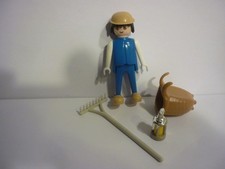PLAYMOBIL vintage médiéval paysans villageois  set 3293 de 1977
