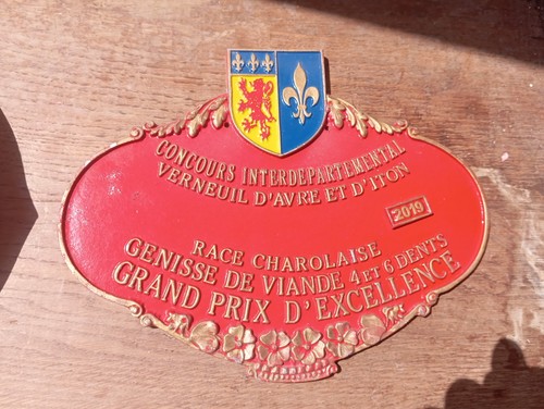 Grande plaque concours - plaque,