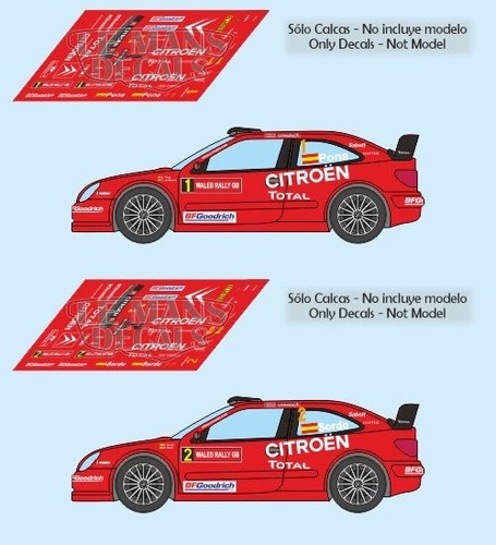 Décal citroen xsara wrc - décal,