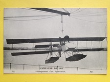 cpa Aviation Airplane GUERRE 14-18 WW1 Débarquement d'un HYDRO-AVION Hydravion
