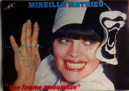 Mireille mathieu poster - mathieu,