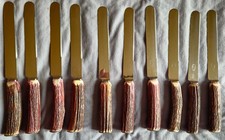 Lot de 10 couteaux de table