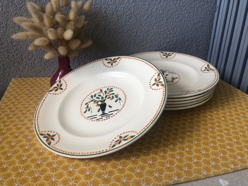 Assiettes longwy modèle - assiettes, brest