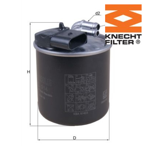 Fuel filter knecht - fuel,