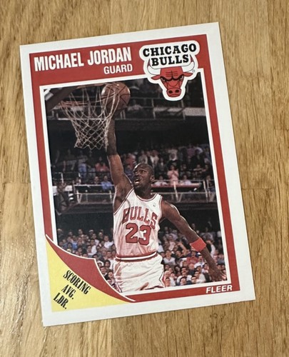 Michael jordan 1989 fleer - michael,
