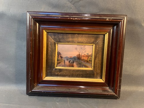 Ancien tableau peinture - , sur