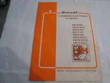 NOTICE D UTILISATION