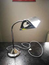 Lampe vintage signée  KI E KLAIR bureau indus 1950 chrome TBE no JIELDE, GRAS.