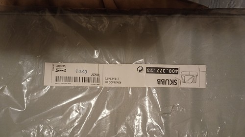 Ikea skubb gray rectangle - ikea,