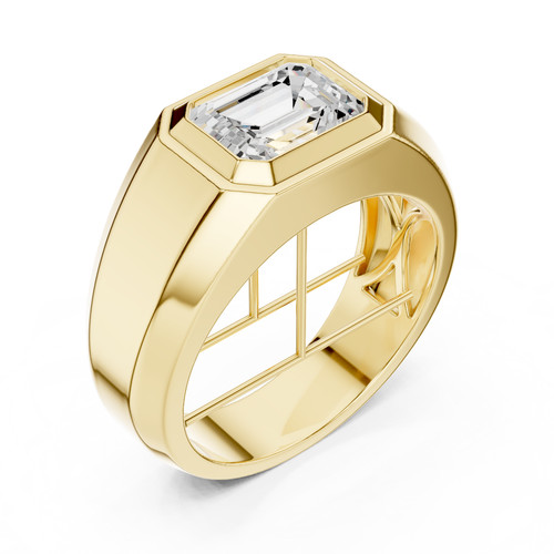 Bague haute couronne