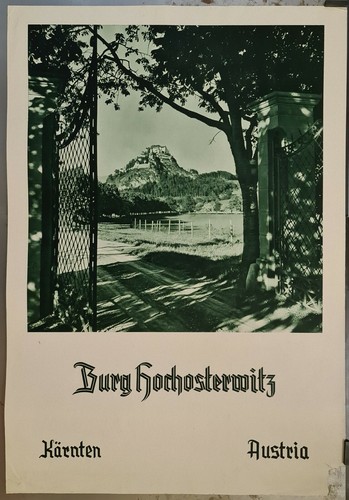 Burg hochosterwtz circa 1950 - burg,