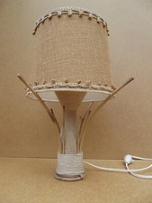 Lampe rotin corde audoux - et,