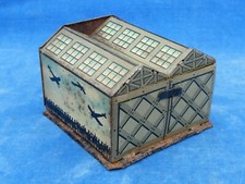 RARE ! JOUET AVANT-GUERRE Prewar toy - DISTLER - HANGAR D'AVION Aircraft N° 574