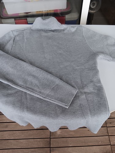 Pull femme col roulé gris - femme,