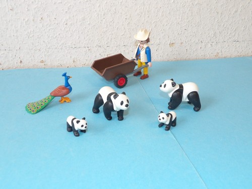 Playmobil ours panda paon - playmobil, et