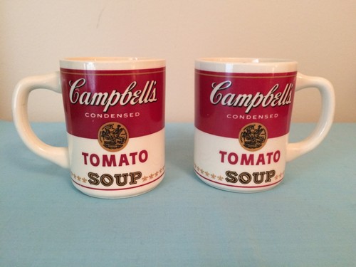 Pair vintage campbell - pair, campbell’s