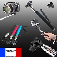 22/110cm Perche Télescopique Monopode Adaptateur Vis pour PNJ CAM S SD