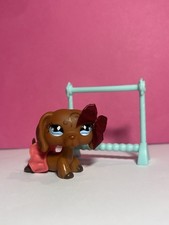 🌸 Littlest Pet Shop #640 Teckel Marron Authentic Lps🌸