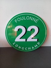 PLAQUE PUBLICITAIRE PLV