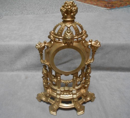 Ancien encadrement horloge - ancien, d'horloge