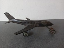 ANCIEN AVION MÉTAL ART DECO