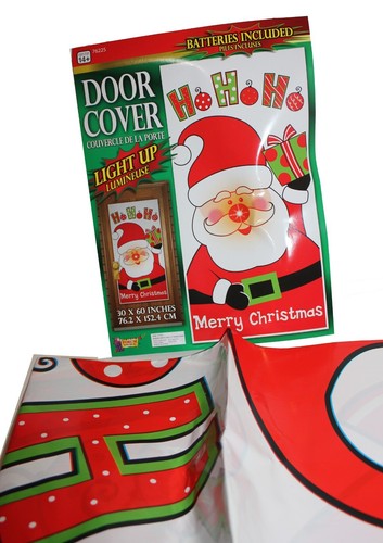 Santa light nose door - nose,