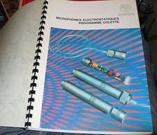 SCHOEPS CATALOGUE DE MICROS PROGRAMME COLETTE EN FRANCAIS ORIGINAL