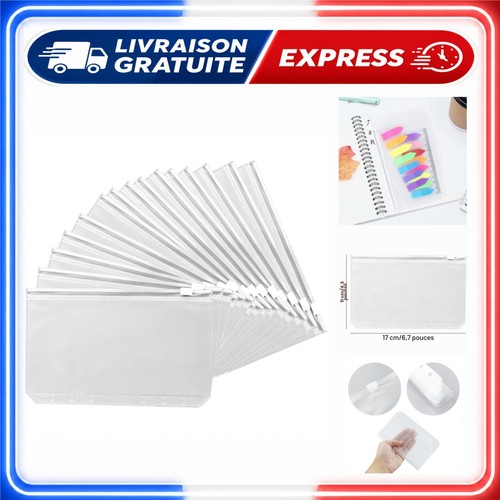 Pochettes classeur a6 - 15,