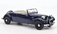 NOREV, CITROEN Traction Cabriolet 1938 Bleu foncé, échelle 1/18, NOREVAMC0191104