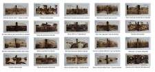 20 plaques de verre Allemands