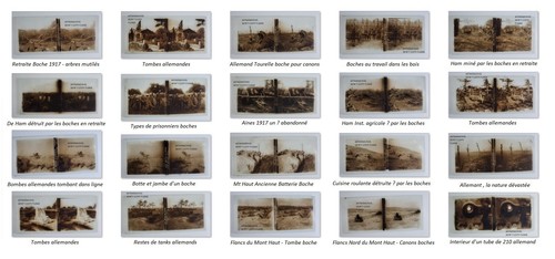 Plaques verre allemands - plaques, de