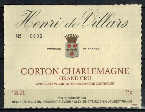 Etiquette vin - vin, de