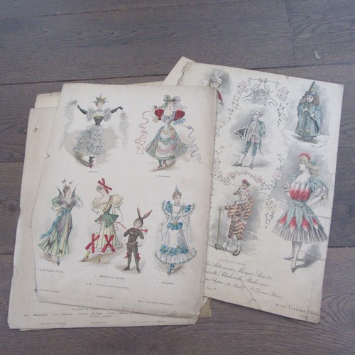 Lot gravures modes de - gravures,