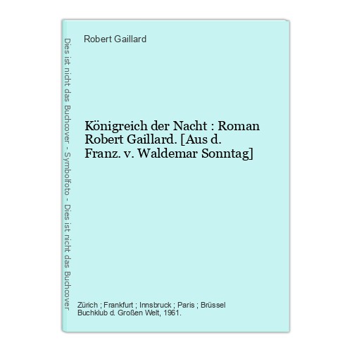 Königreich der nacht roman - :,