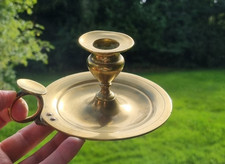 Ancien Bougeoir A Main en