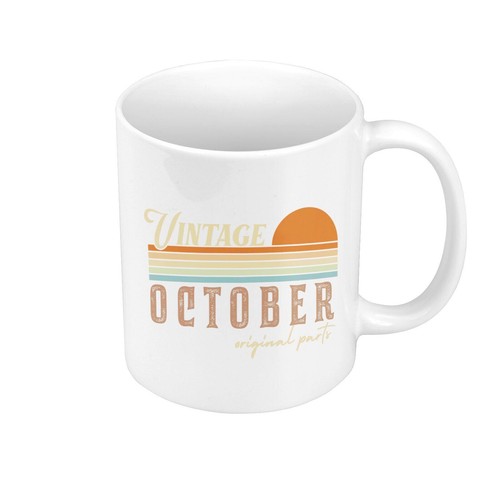 Tasse céramique mug vintage - céramique,